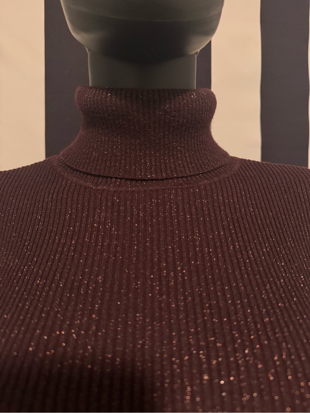 Ralph Lauren Deep Burgundy Knit Skirt Set - Picture 6 of 9